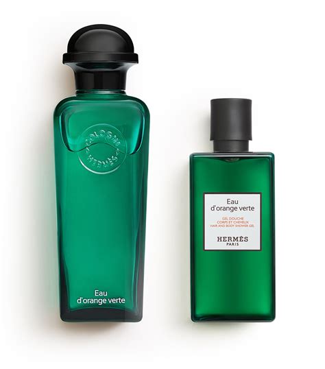 59221151704753 hermes|Eau d'orange verte Eau de cologne gift set .